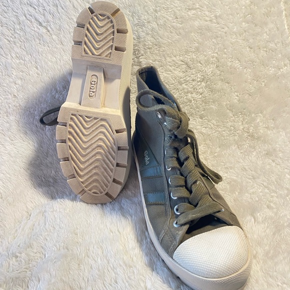 🌟HP🌟GOLA by Anthropologie Coaster Peak High Top Sneaker Bootie Size 5 - Picture 4 of 9
